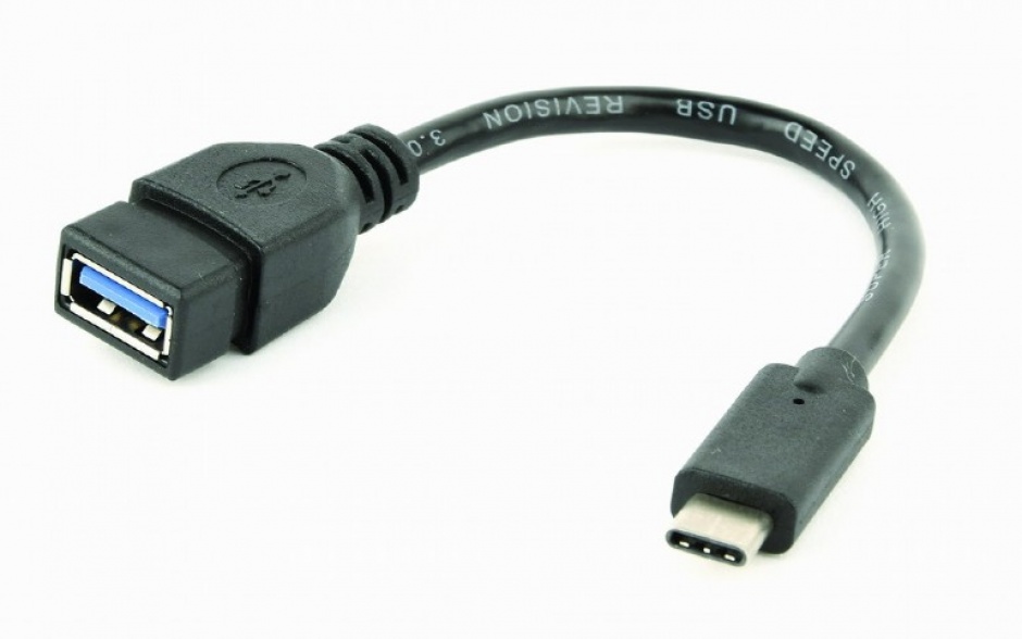 Imagine Adaptor USB-C 3.0 la USB-A OTG T-M 20cm, Gembird A-OTG-CMAF3-01